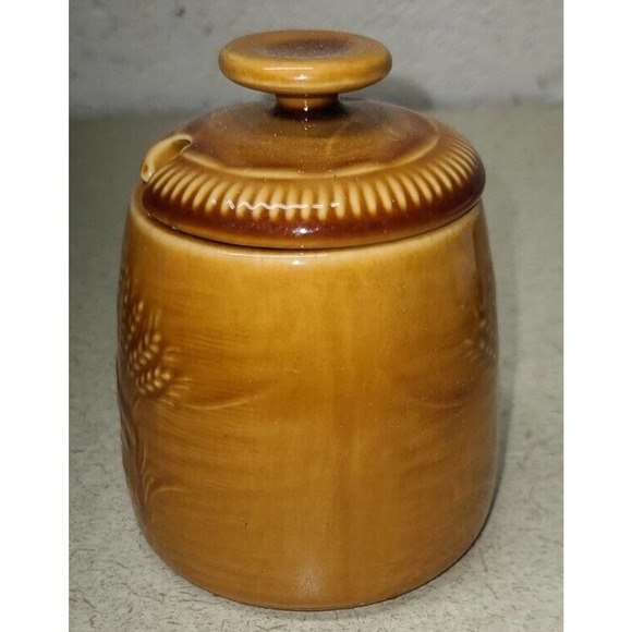Franciscan Ware Wheat Pattern Honey Cream Pot in Harvest USA - Picture 2 of 6